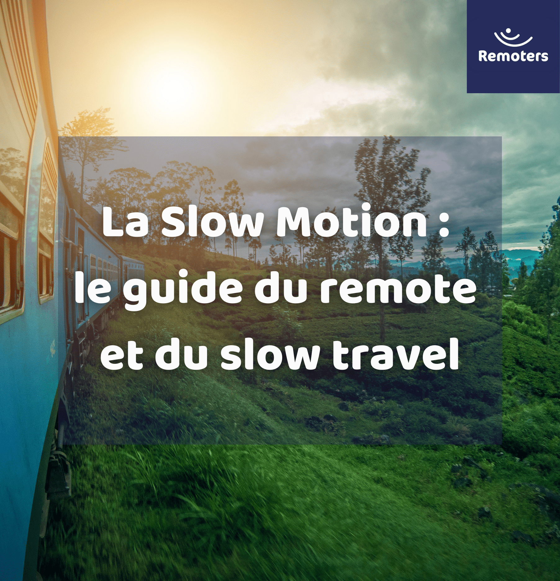 Illustration de l'article : La Slow Motion : ta newsletter pour concilier voyage et télétravail