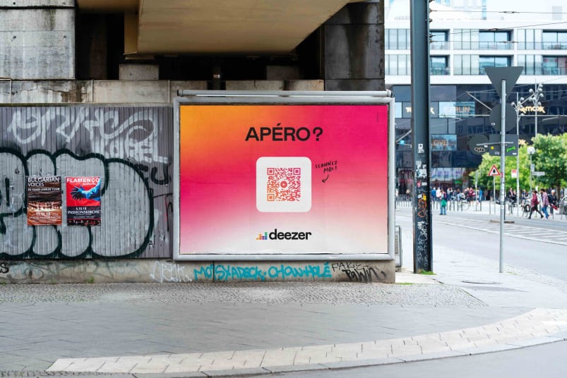 pub Deezer QR code