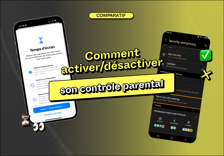 Tuto : comment activer et désactiver le contrôle parental sur ton smartphone