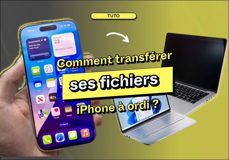 Tuto : comment transférer ses fichiers iPhone à un ordi