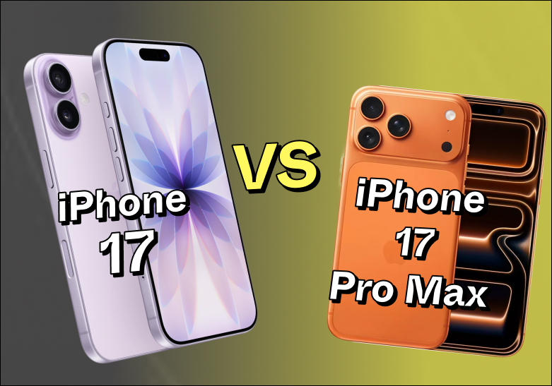 L'iPhone 17 ou l'iPhone 17 Pro Max ? Le guide sur lequel choisir
