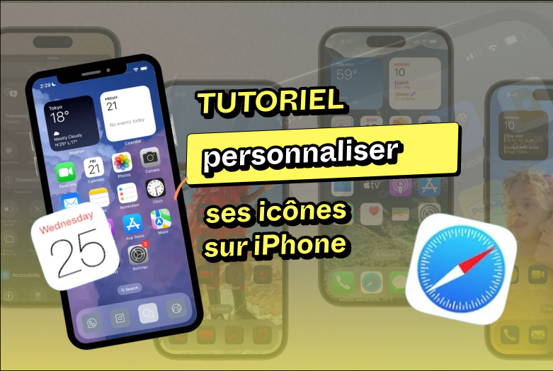 Tuto : comment changer les icônes sur iPhone