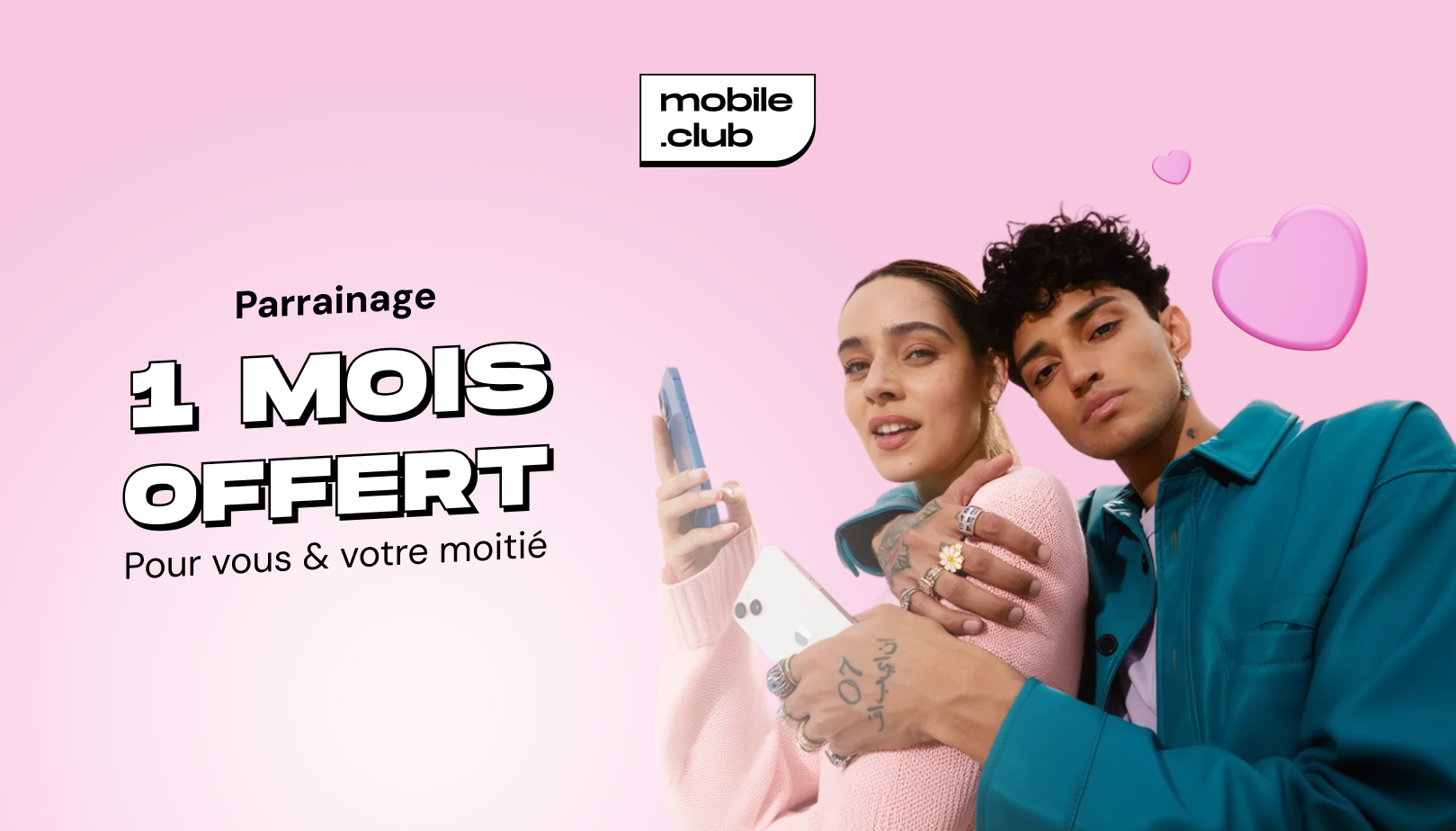 Saint-Valentin : L’amour est dans le Club (et le mois est offert !) 💕