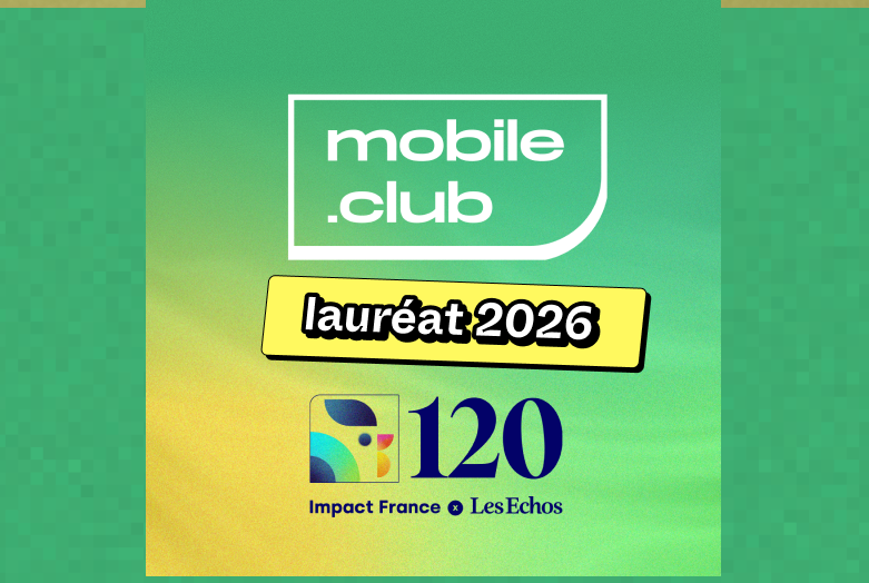Mobile Club élu label 40/120 🌱