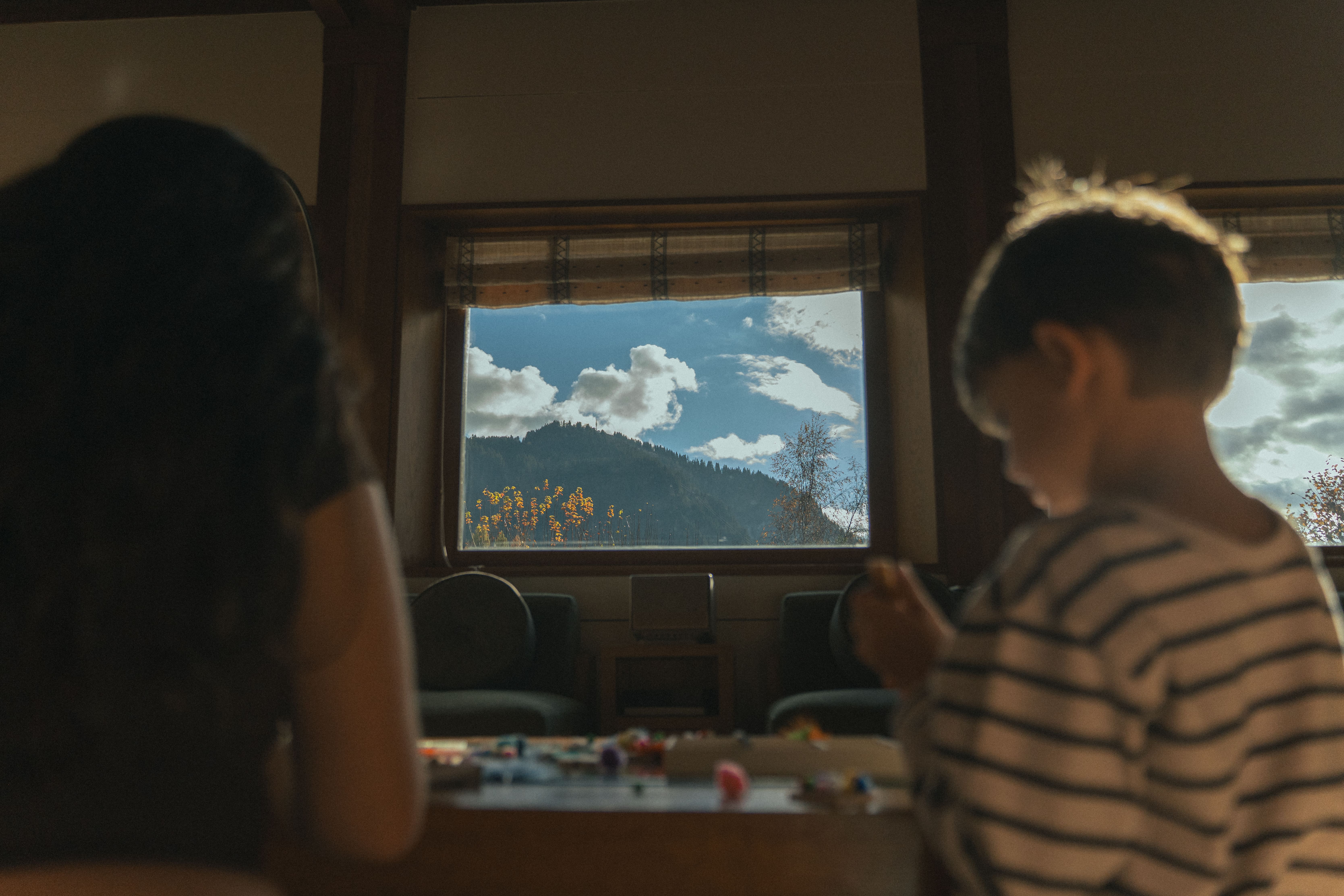 megeve chalet rental living room