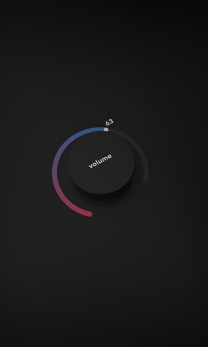 An augmented reality user interface concept of physical dial with overlaid digital readouts