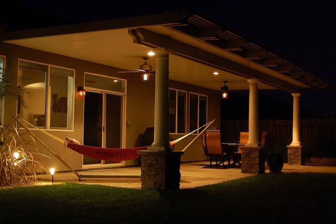 Nighttime Backyard Ideas: Lighting and Ceiling Fan Tips for Covered Patios