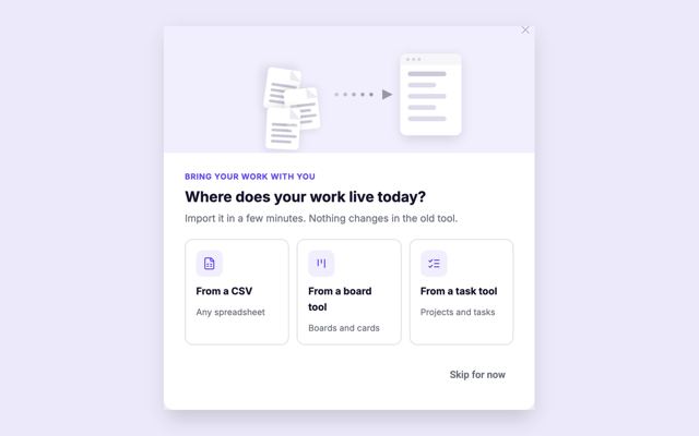 Import Your Data template preview
