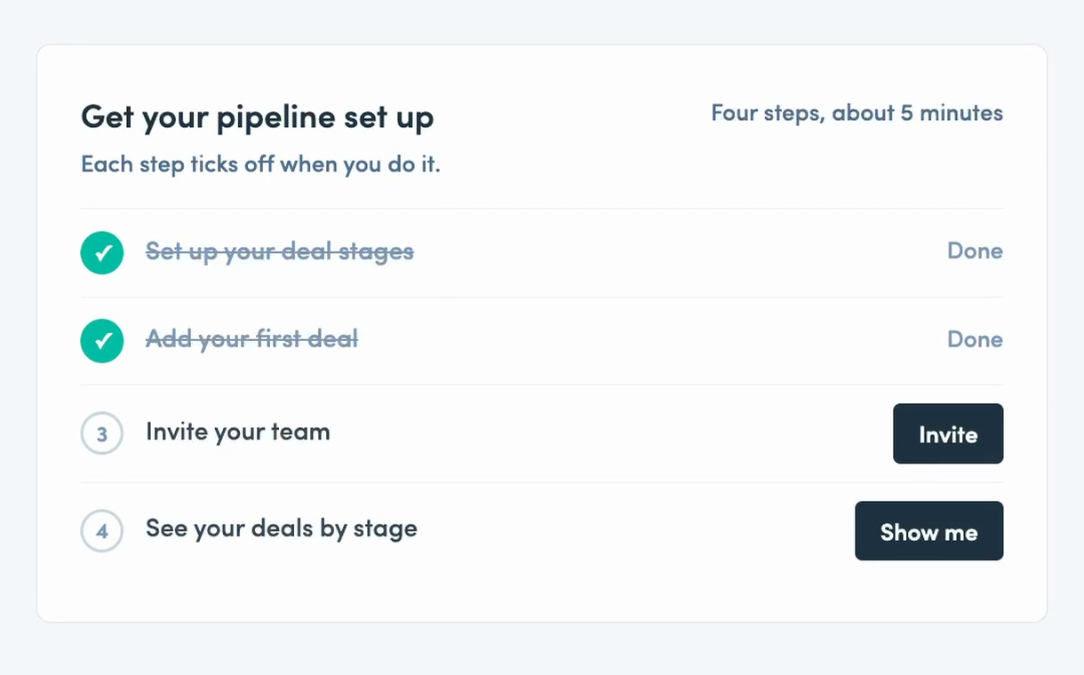 Checklist design on a Claude design page.