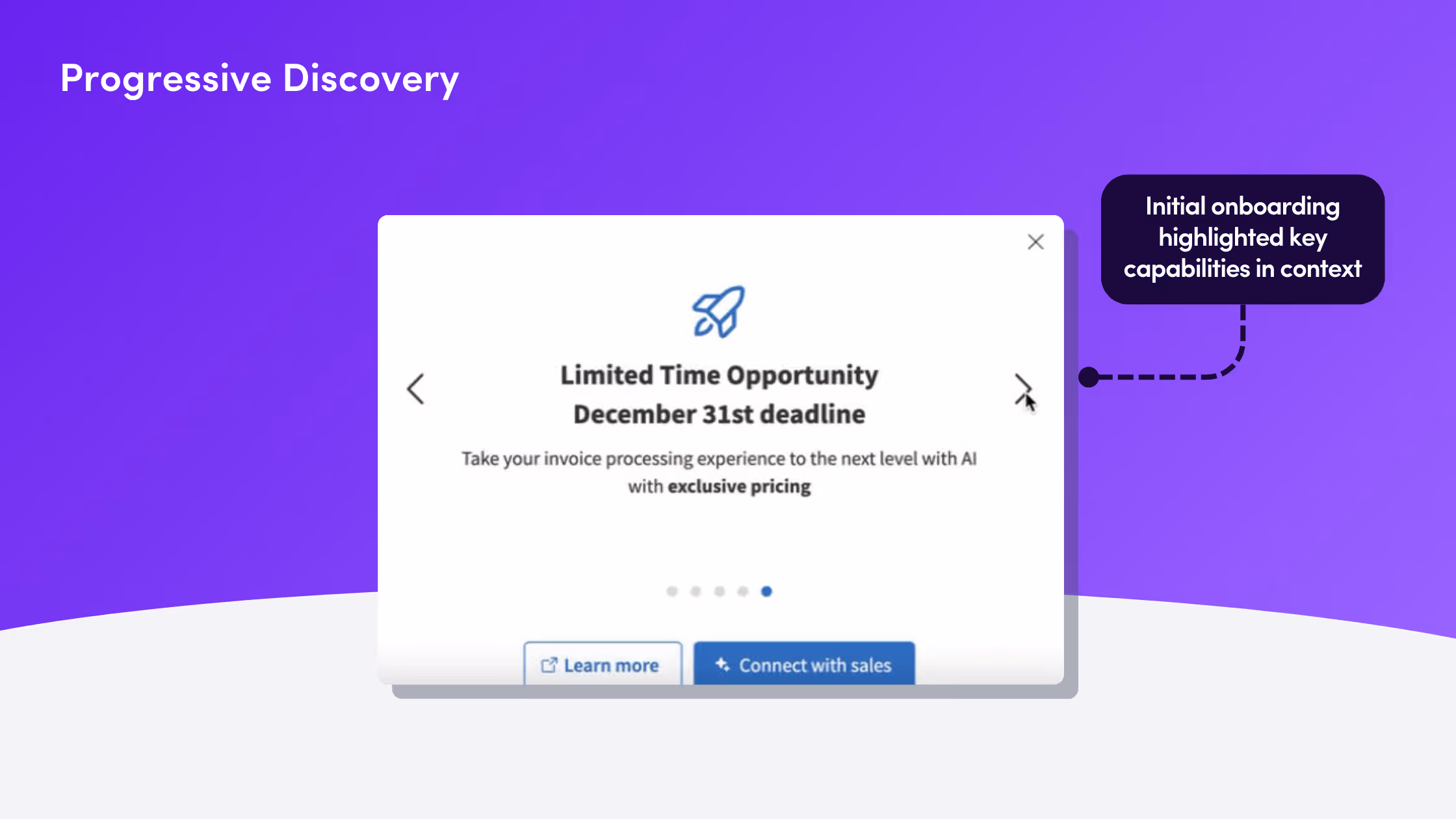 Candu announcement carousel promoting Medius AI features with early-adopter pricing.