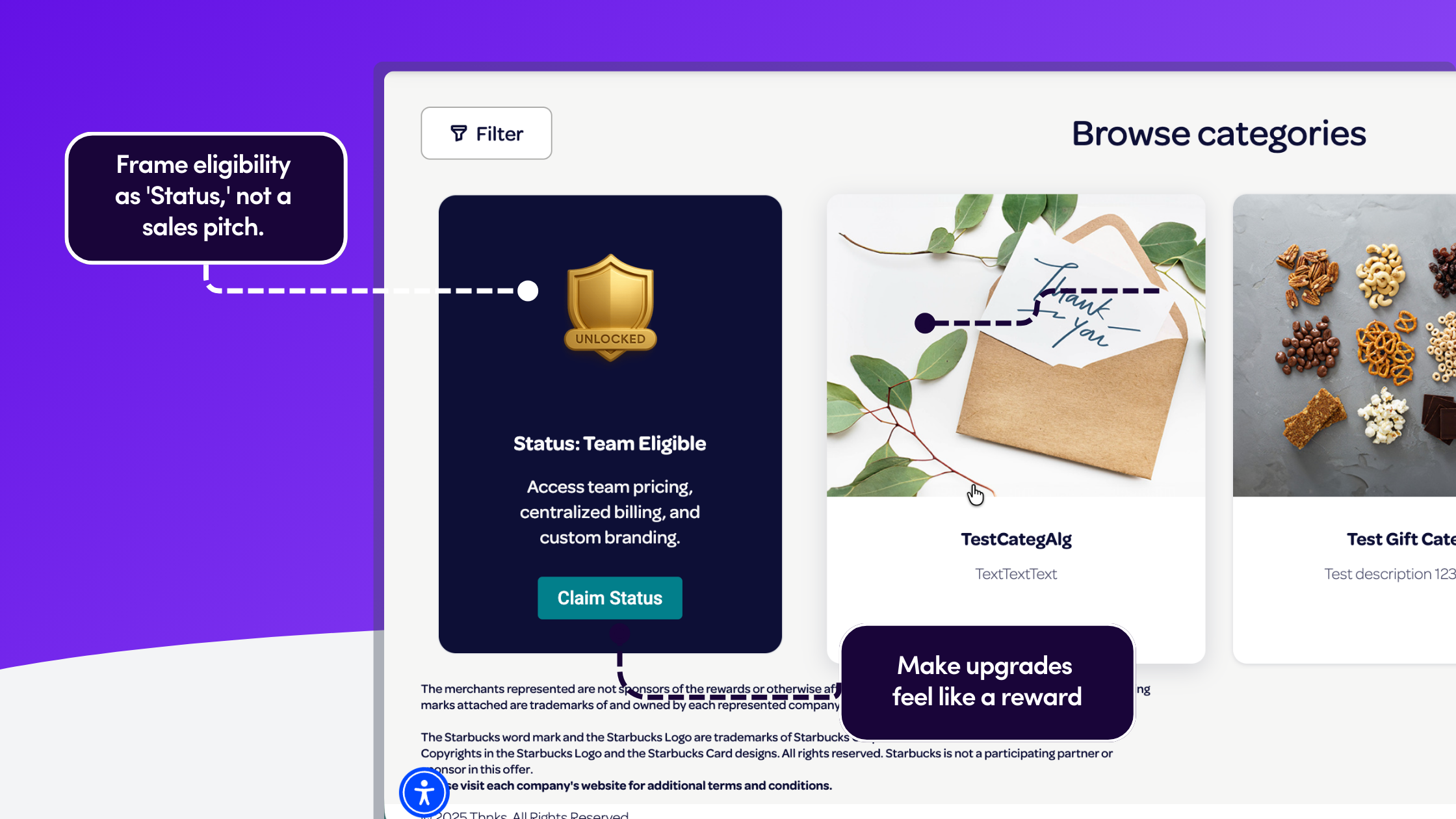 Dashboard card with a premium icon inviting the user to schedule a free session to jumpstart growth.
