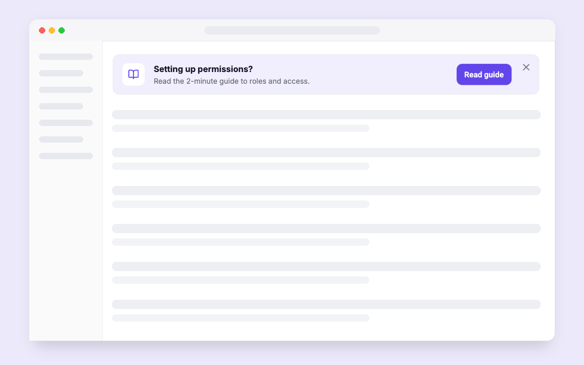 Just-in-time Article template preview