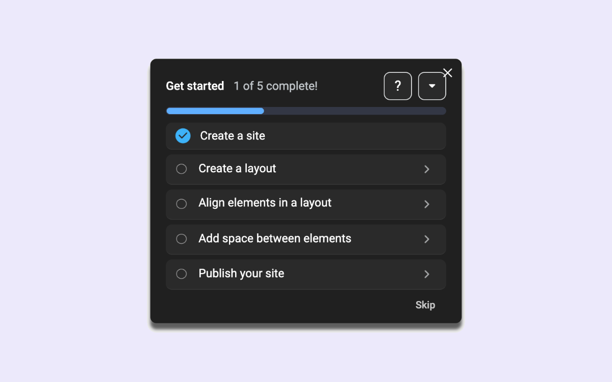 Guided Path Checklist template preview
