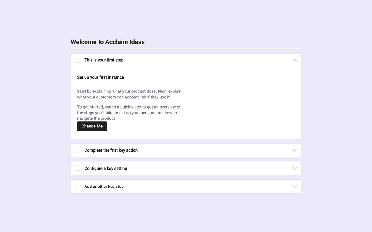 Overlay Checklist template preview