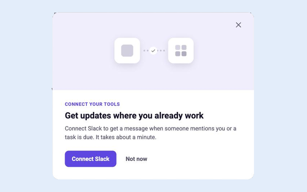 Connect Your First Integration template preview