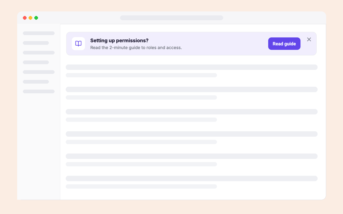 Just-in-time Article template preview