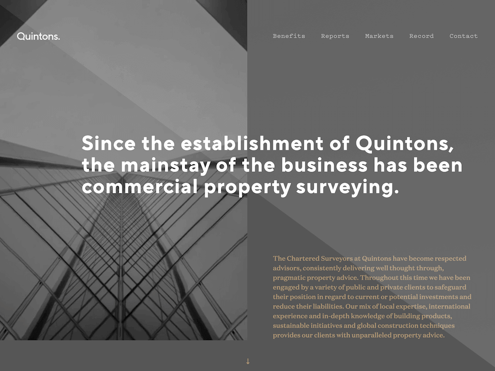 Quintons - Design and Develop by Artistry Online