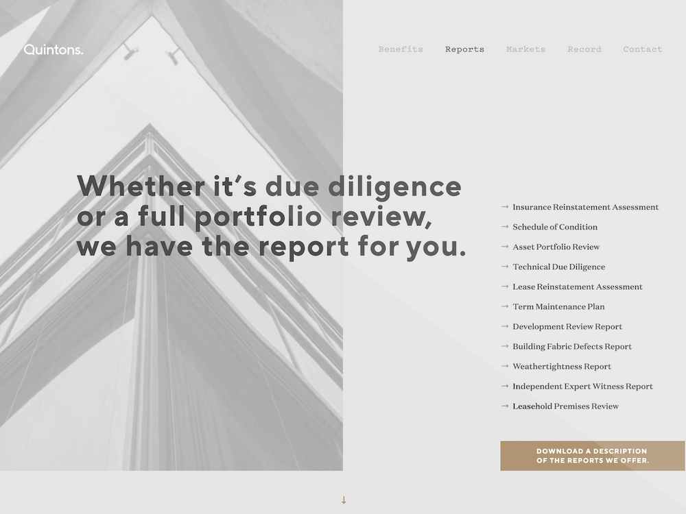 Quintons - Design and Develop by Artistry Online