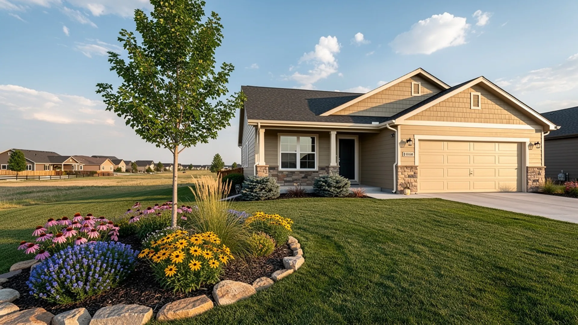 Residential landscape maintenance in Firestone, Colorado