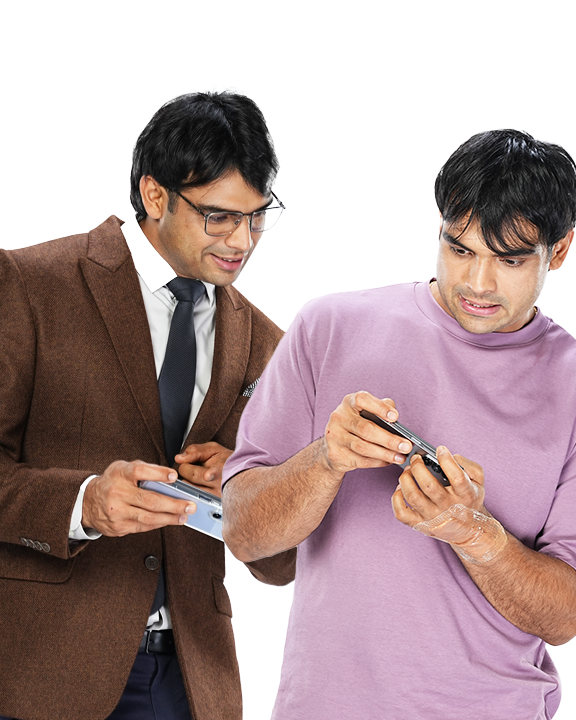 Neeraj Chopra's Double Role