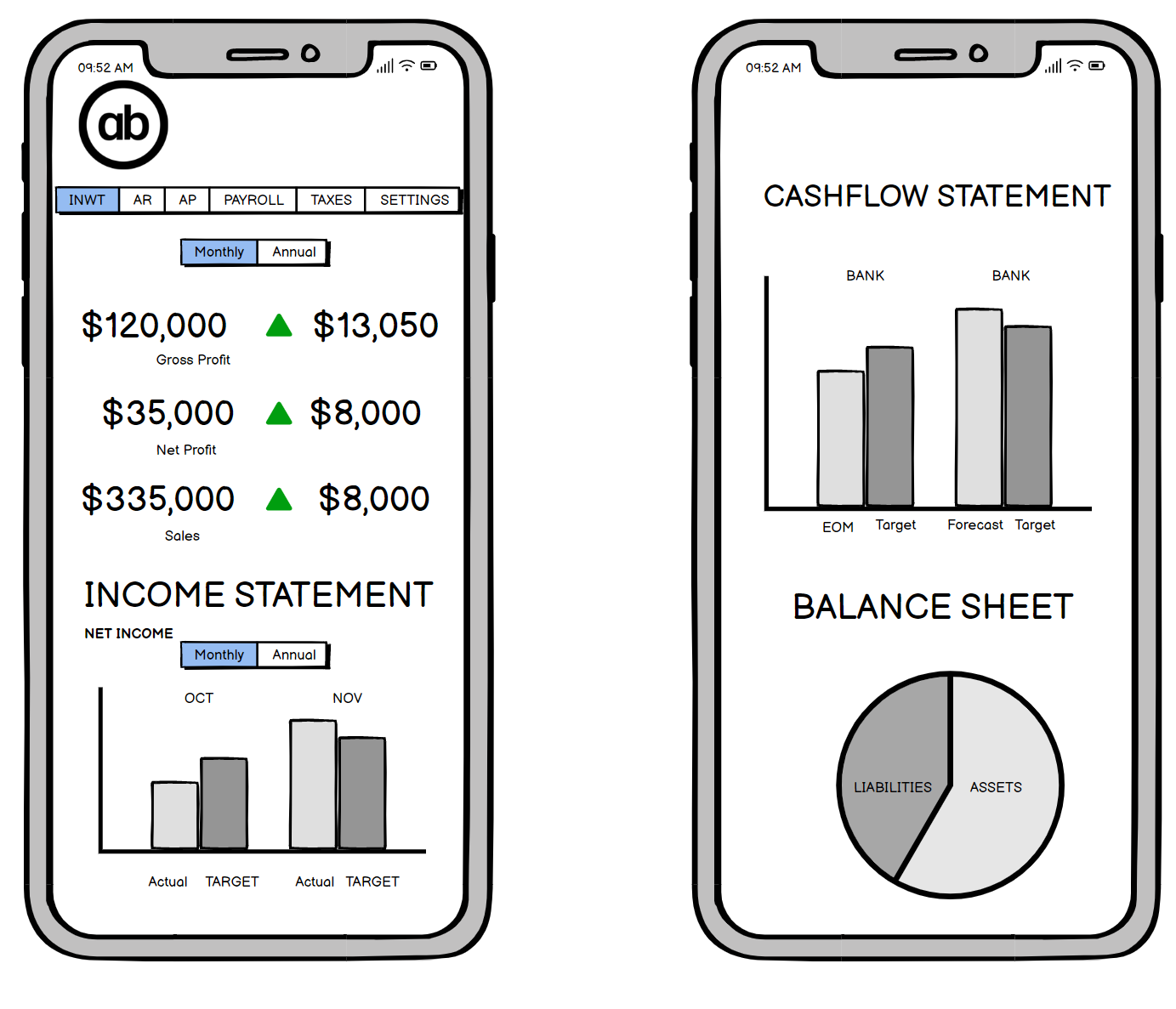 Desktop and Mobile illustration