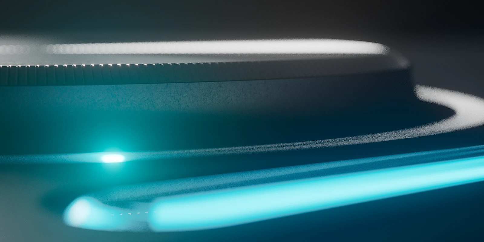 Waveform stereo rotation plugin low angle view