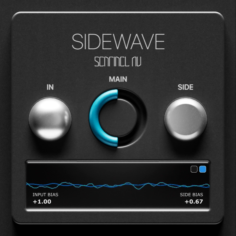 Sidewave cross-synthesis plugin interface front view