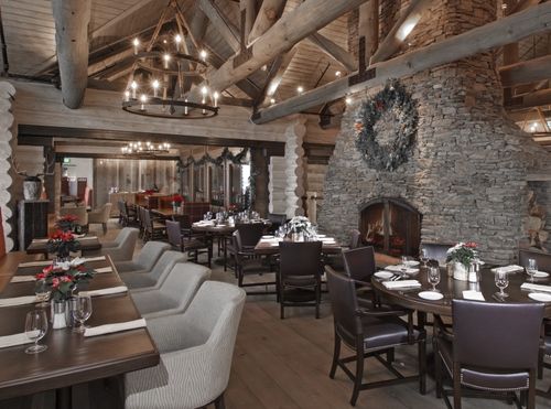 Interior finishes for log home restoration