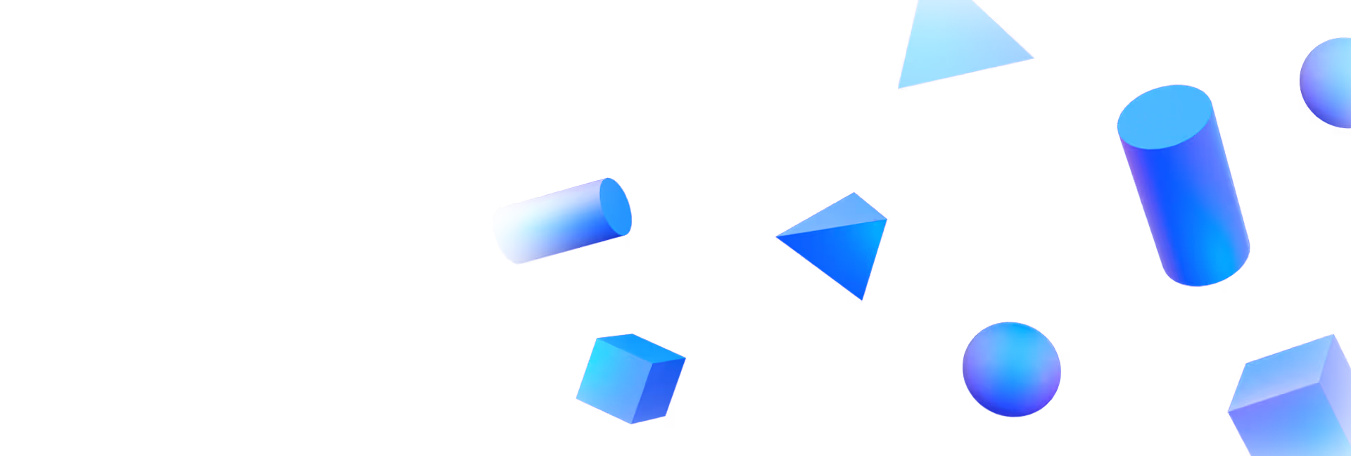 Colorful geometric shapes representing cybersecurity concepts and identity security themes in a modern design.