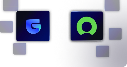 Grip and ServiceNow logos on a dark background, representing integration for shadow SaaS management and automation.