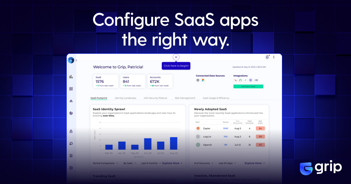 Grip Security SaaS Security Posture Management | Grip Security