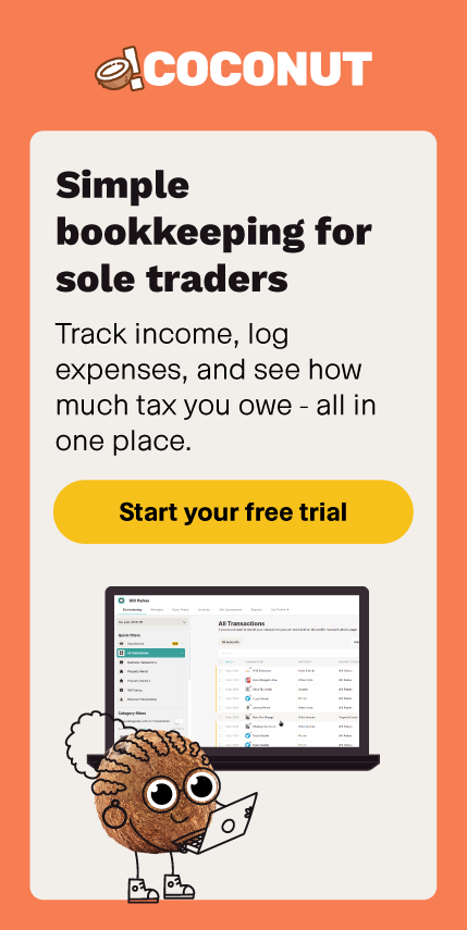 Simple bookkeeping for sole traders Track income, log expenses, and see how much tax you owe - all in one place. Start your free trial