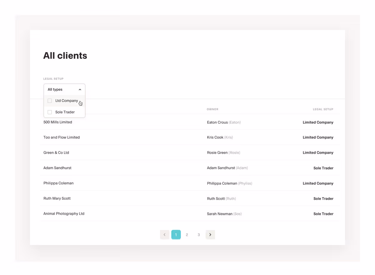 Client List