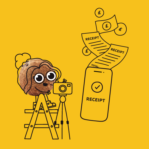 The easiest way to keep digital records of your receipts