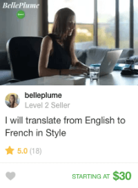 english to french translator on fiverr