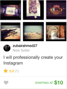 instagram set up account service