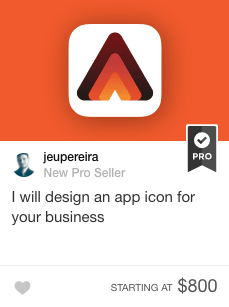 app icon design gig on fiverr