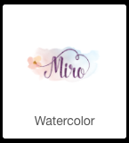 watercolor logo fiverr