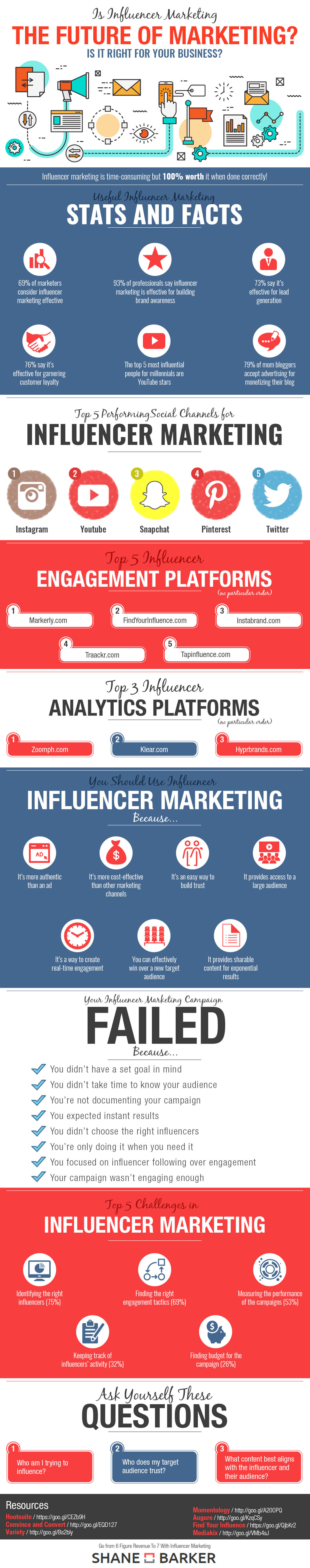 Influencer Marketing, Infographic