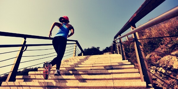 Girl running