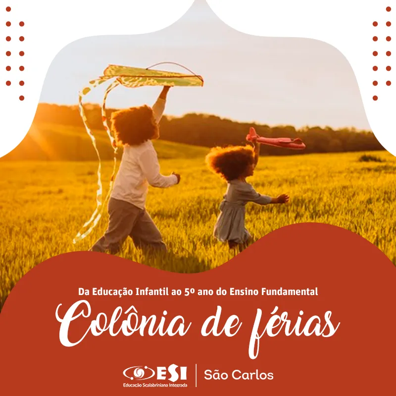 Cronograma Colônia de Férias de Verão