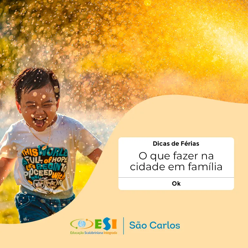 Dicas de atividades para as férias