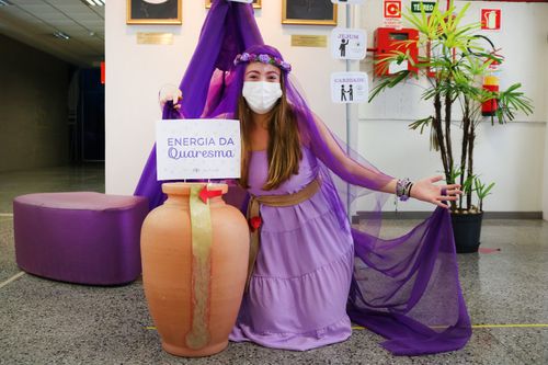 Quaresma ganha vida no Colégio São Carlos