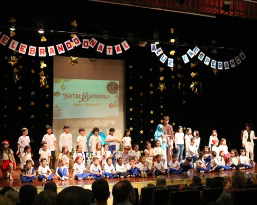 Celebração de Natal do Colégio São Carlos
