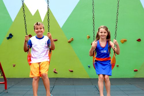 foto da construção do Colégio Nossa Senhora de Lourdes