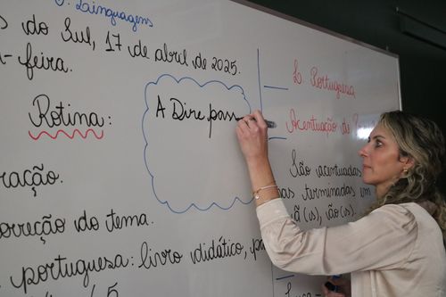 Uma páscoa doce: estudantes ganham mimo da direção