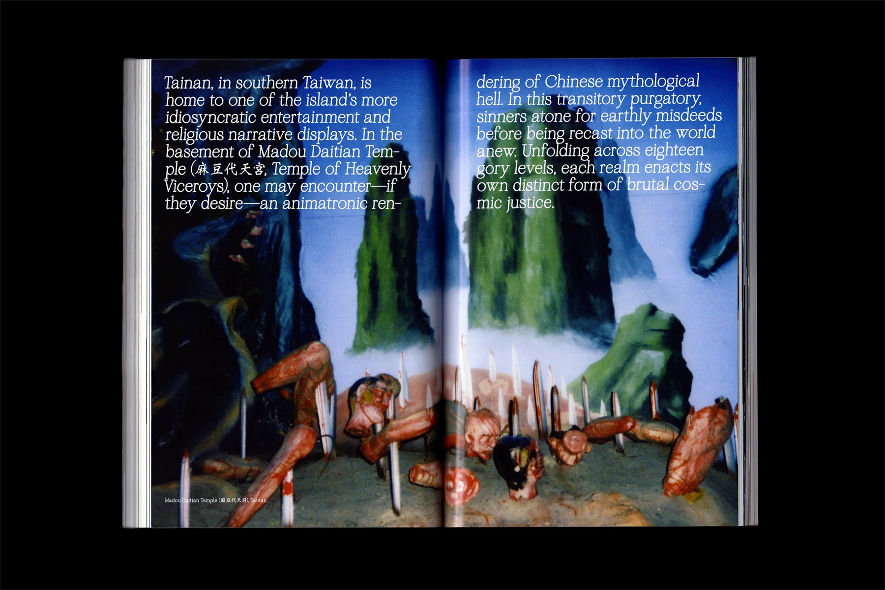 White Fungus Issue 18 — Inside Spread Layout