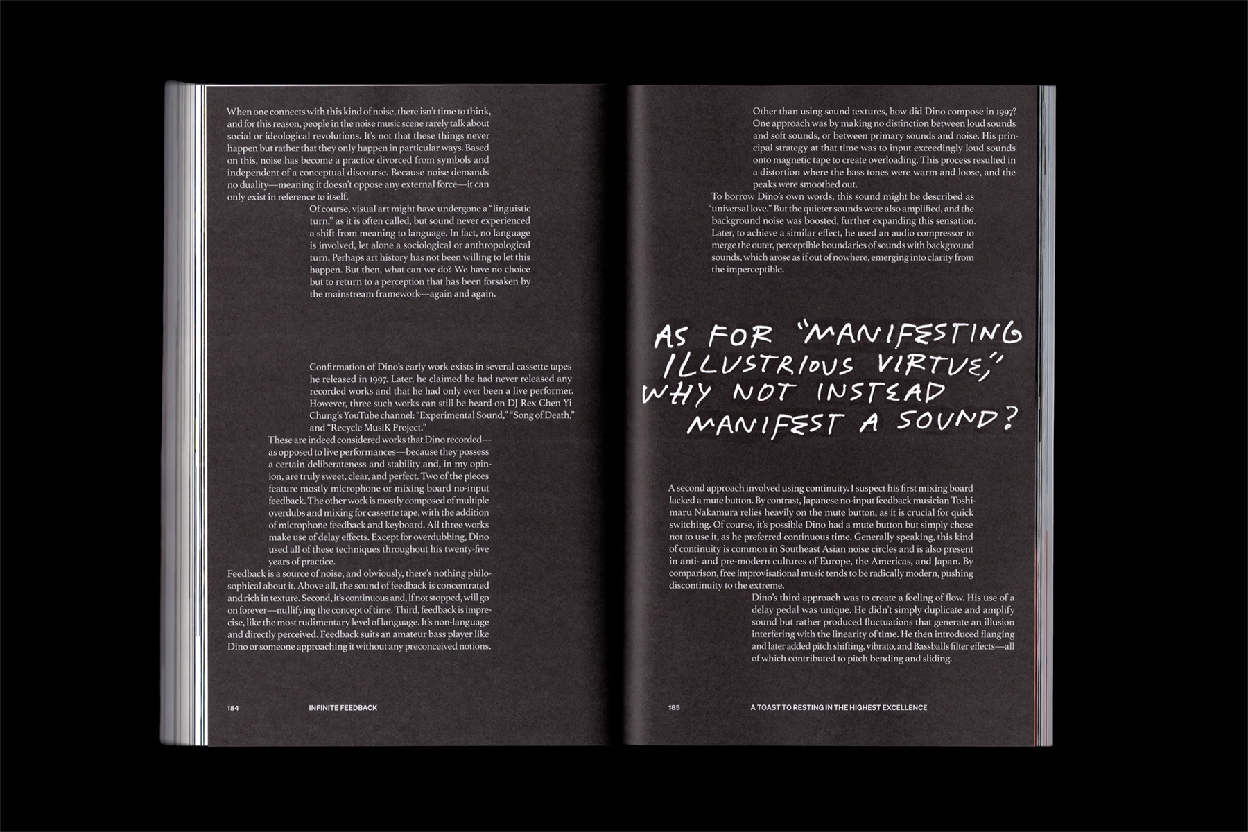 White Fungus Issue 18 — Inside Spread Layout