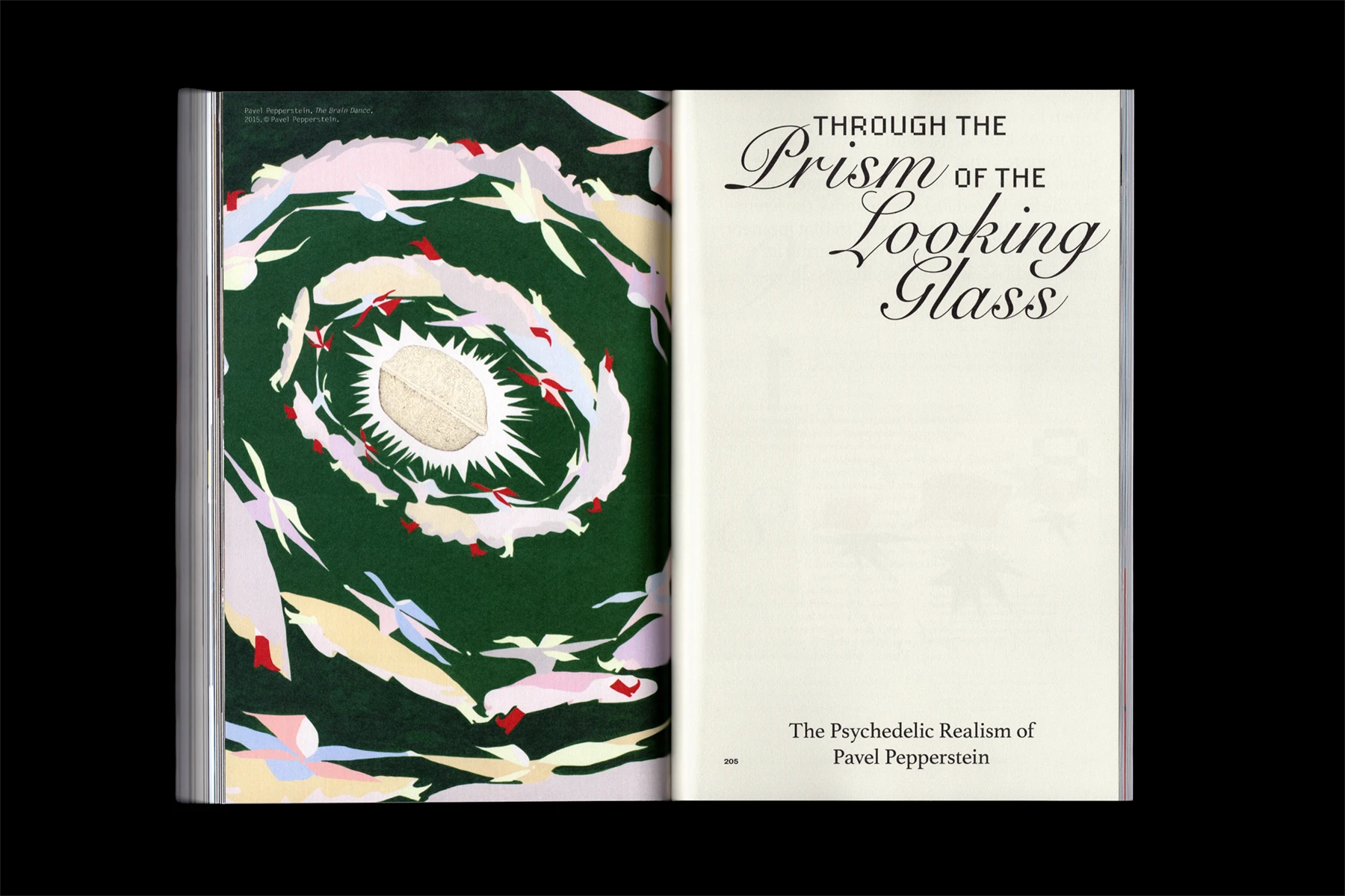 White Fungus Issue 18 — Inside Spread Layout