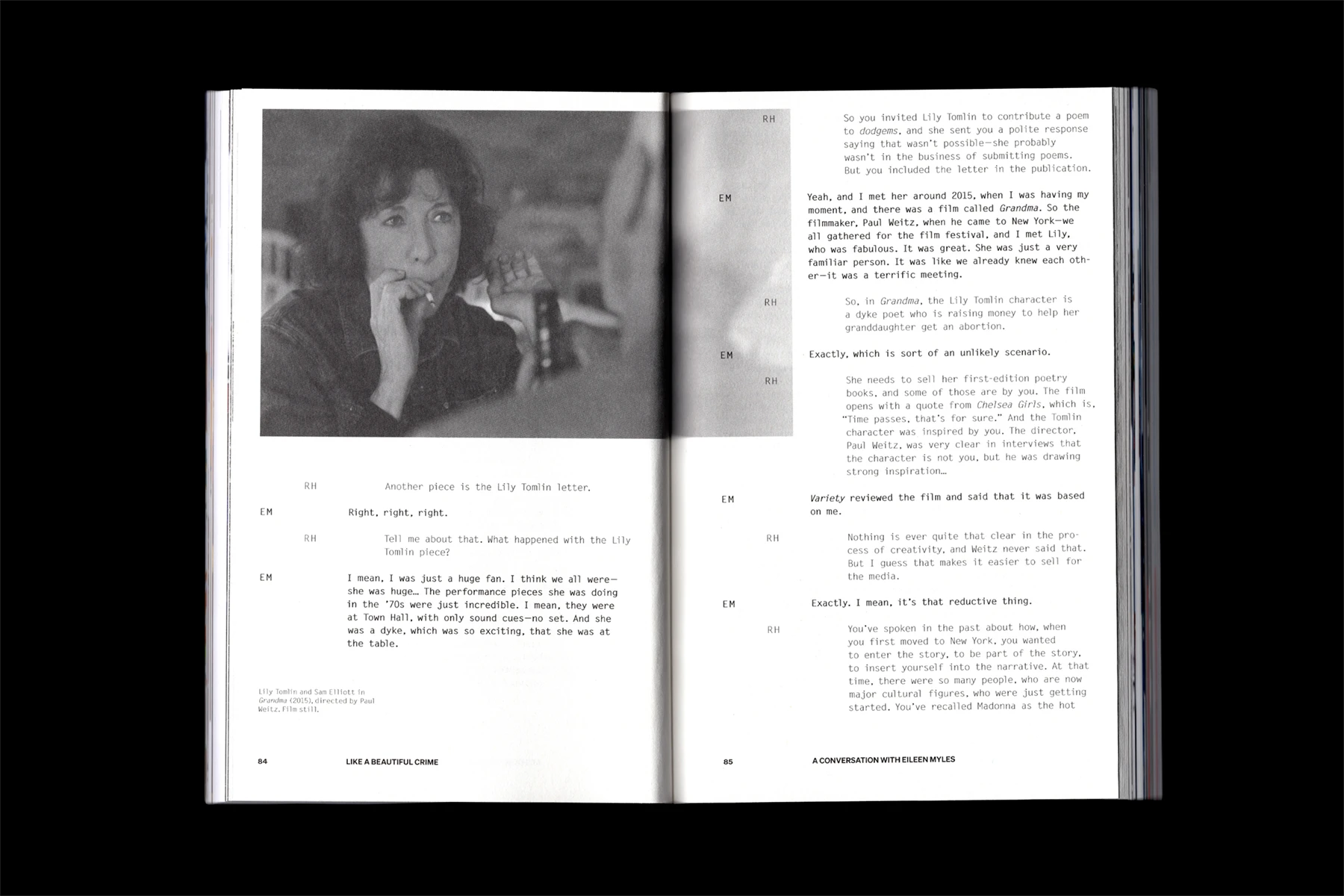 White Fungus Issue 18 — Inside Spread Layout